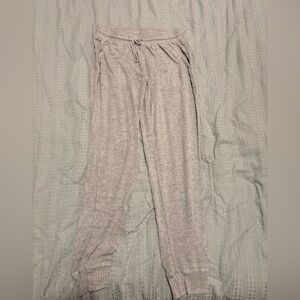 Stars Above Heather Gray Knit Joggers XS